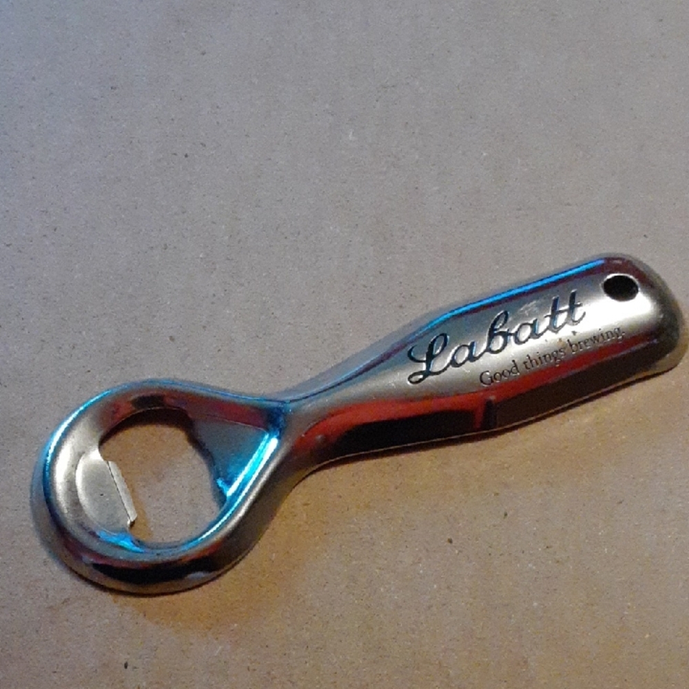 Labatt Limited Edition Silver Bottle Opener